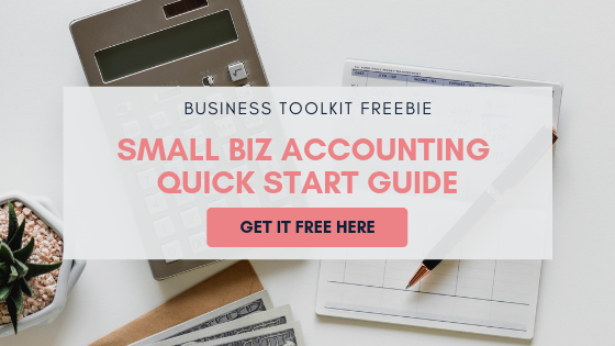 Small Business Accounting Toolkit Quick Start Guide Meg Wheeler